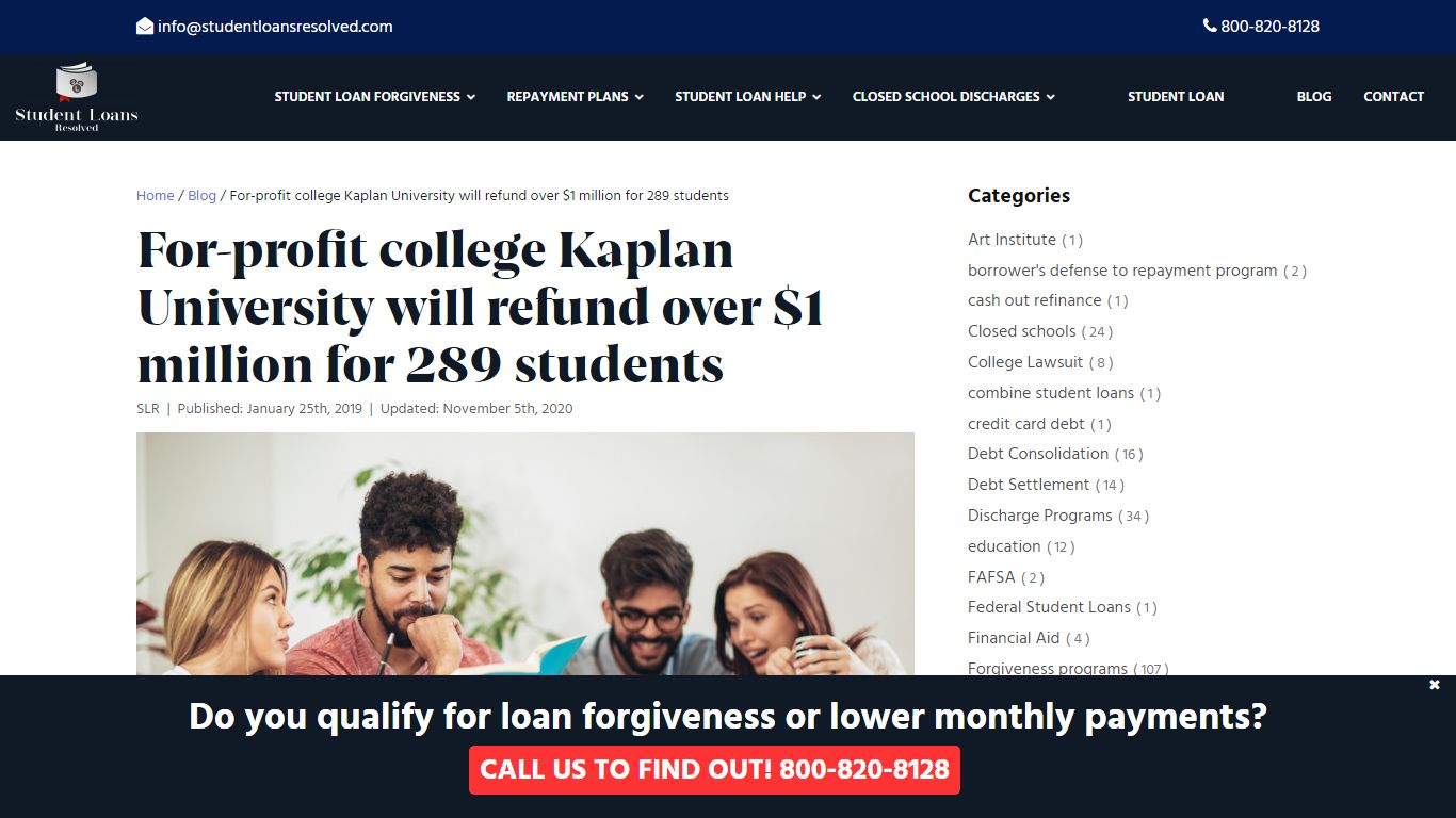Kaplan University will provide over $1 million Financial Aid for 289 ...